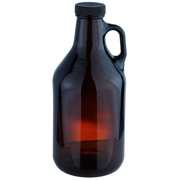 32 oz. Amber Glass Beer Growlers 38/400.... from ASI 39552 BEL Promo