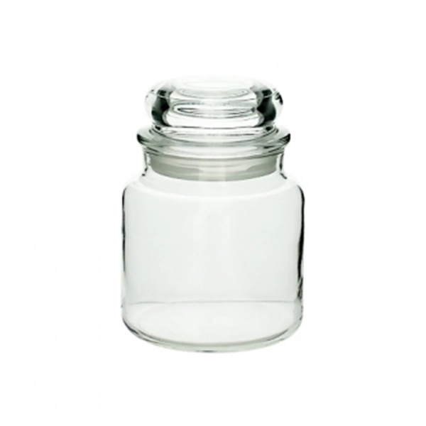 Clear glass 16 oz. apothecary candy jar with rounded top and... from ASI 39552 BEL Promo