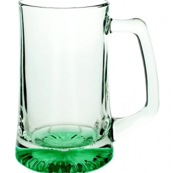 25 oz. tall glass beer mug with star bottom.... from ASI 39552 BEL Promo