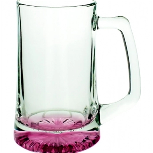 25 oz. tall glass beer mug with star bottom.... from ASI 39552 BEL Promo