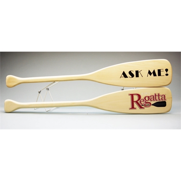 Promotional wooden paddles measure 5" x 24" and are great for... from ASI 92531 Unique Custom Products / UCP