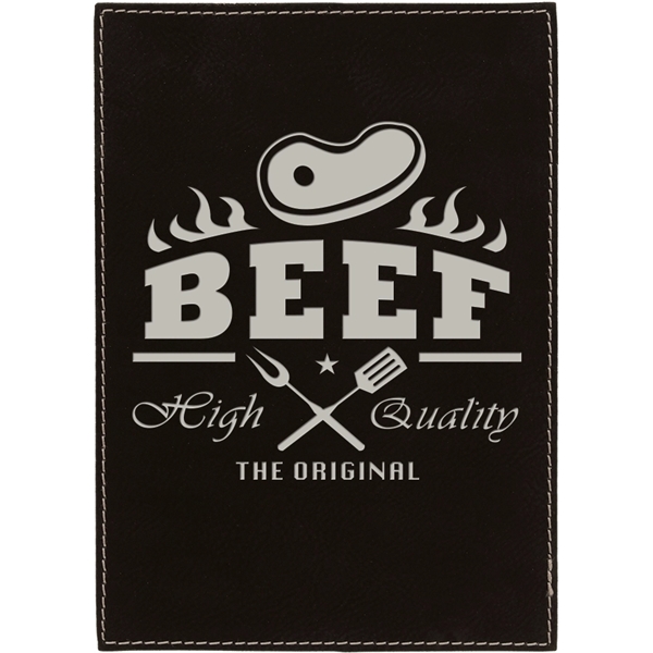 8" x 10" x 0.875" leatherette plaques, signs or menus with... from ASI 92531 Unique Custom Products / UCP