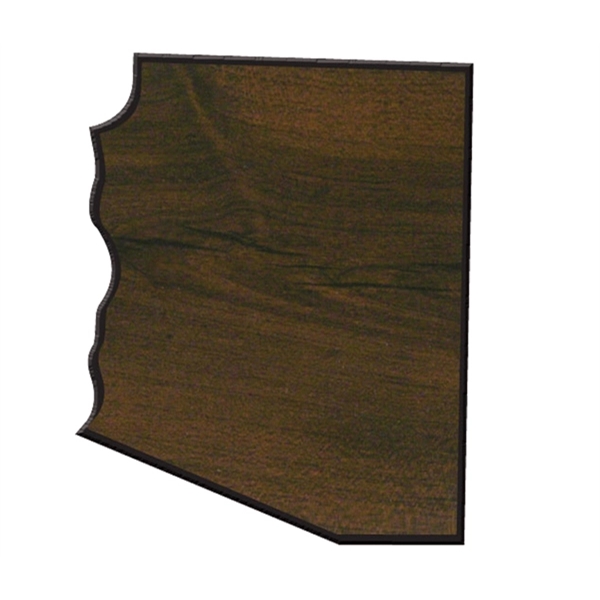 9" x 12" x 0.75" state-shaped wooden plaques with laser engraving.... from ASI 92531 Unique Custom Products / UCP