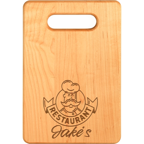 The 6" x 9" maple wood cutting board offers up to... from ASI 92531 Unique Custom Products / UCP
