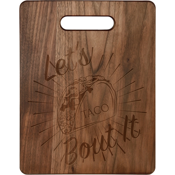 The 8 3/4" x 11 1/2" cutting board is made of... from ASI 92531 Unique Custom Products / UCP