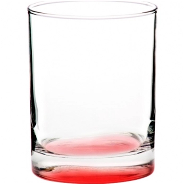 Clear 14 oz cylindrical whiskey glass with heavy base.... from ASI 39552 BEL Promo