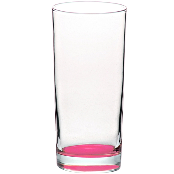 Clear 15 oz tall glass with smooth rim and thick base.... from ASI 39552 BEL Promo