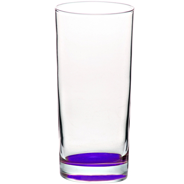 Clear 15 oz tall glass with smooth rim and thick base.... from ASI 39552 BEL Promo