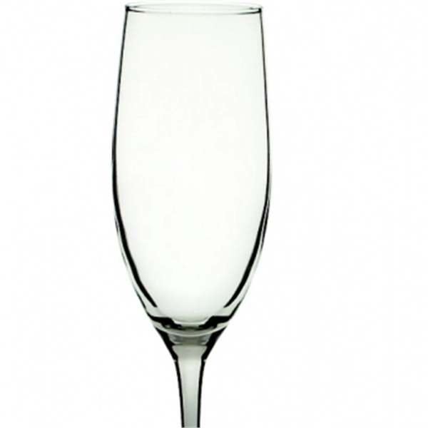 Clear champagne flute glass, 8 oz.... from ASI 39552 BEL Promo