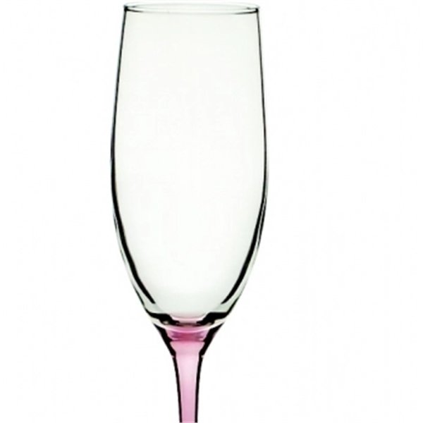Clear champagne flute glass, 8 oz.... from ASI 39552 BEL Promo