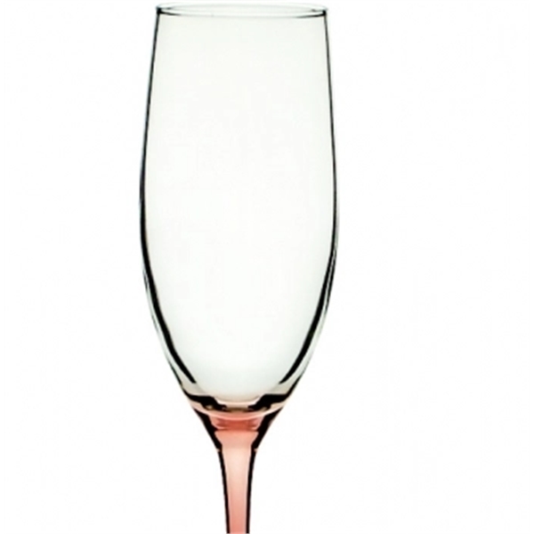 Clear champagne flute glass, 8 oz.... from ASI 39552 BEL Promo