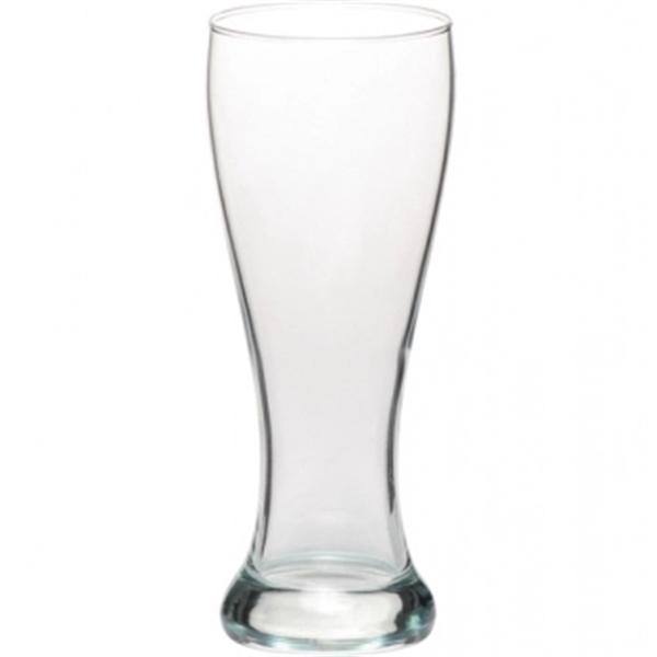 Clear 20 oz pilsner glass with smooth rim.... from ASI 39552 BEL Promo