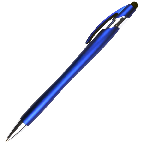 European design click action ballpoint pen with matte finish.... from ASI 57956 Graphco line