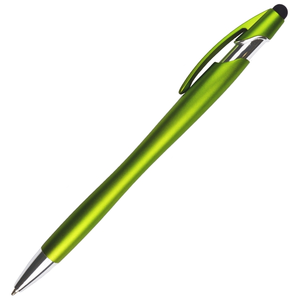 European design click action ballpoint pen with matte finish.... from ASI 57956 Graphco line