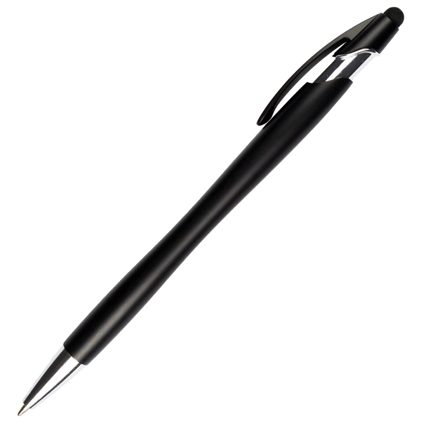 European design click action ballpoint pen with matte finish.... from ASI 57956 Graphco line