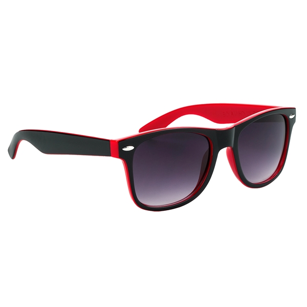 Two-tone sunglasses with UV 400 and are FDA approved.... from ASI 57956 Graphco line