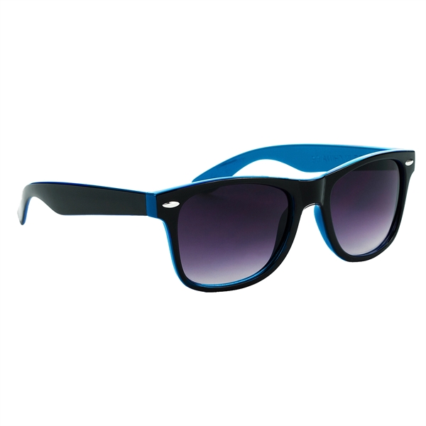 Two-tone sunglasses with UV 400 and are FDA approved.... from ASI 57956 Graphco line