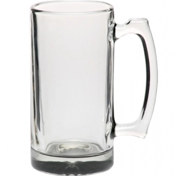 25 oz. clear glass mug with star bottom.... from ASI 39552 BEL Promo