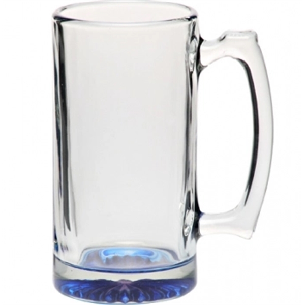 25 oz. clear glass mug with star bottom.... from ASI 39552 BEL Promo