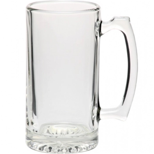 25 oz. clear glass mug with star bottom.... from ASI 39552 BEL Promo