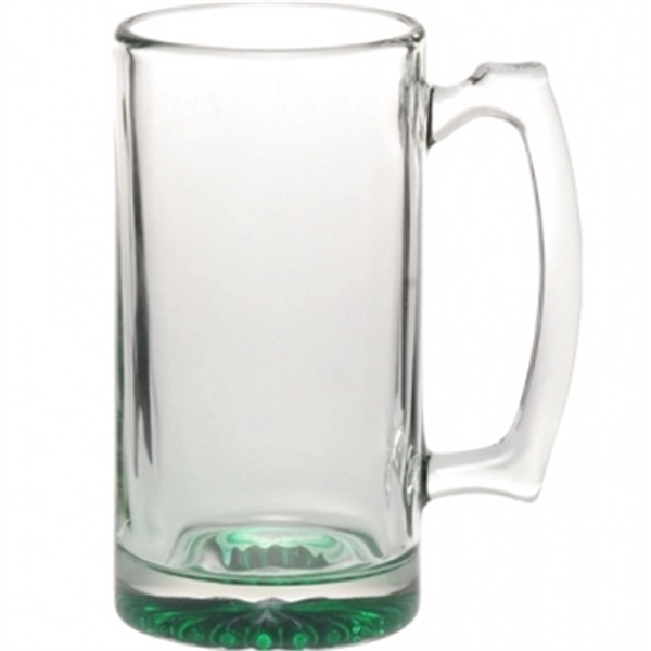 25 oz. clear glass mug with star bottom.... from ASI 39552 BEL Promo