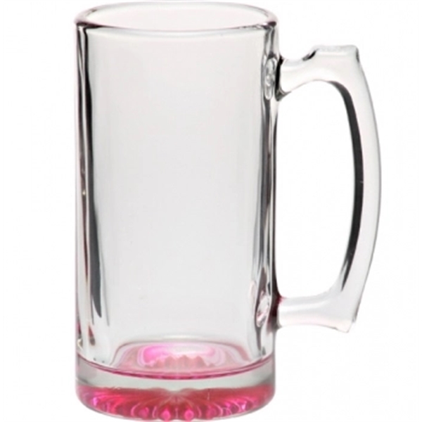 25 oz. clear glass mug with star bottom.... from ASI 39552 BEL Promo