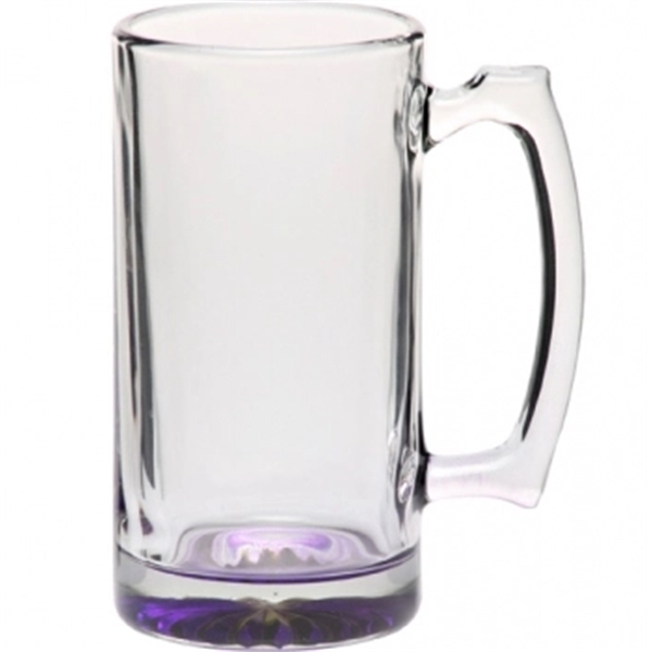 25 oz. clear glass mug with star bottom.... from ASI 39552 BEL Promo
