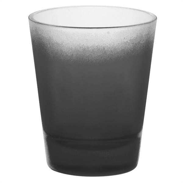 Clear frosted 2 oz shot glass.... from ASI 39552 BEL Promo