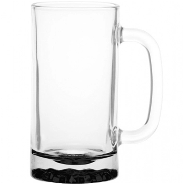 16 oz. clear glass beer mug with star bottom base.... from ASI 39552 BEL Promo
