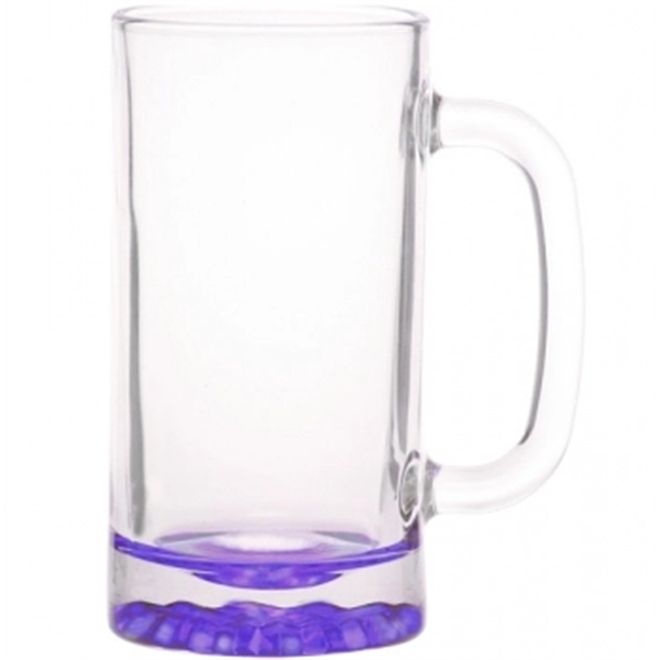 16 oz. clear glass beer mug with star bottom base.... from ASI 39552 BEL Promo