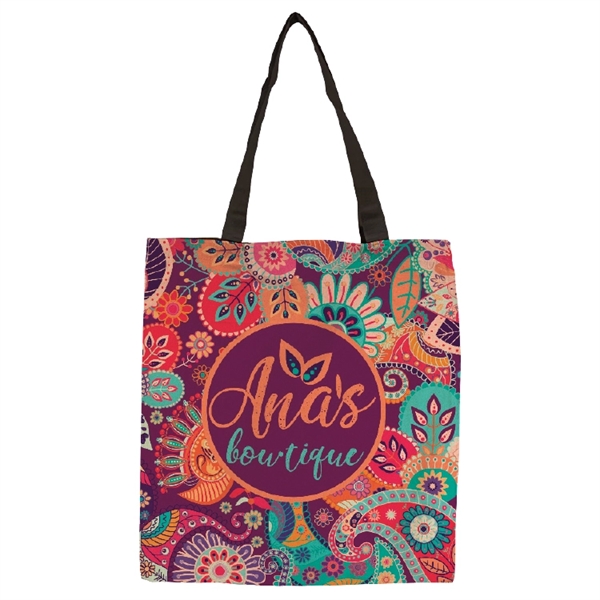 Vibrant Cotton Tote Bag - Flat - Soft Cotton Feel +... from ASI 67557 LimeLight Ent