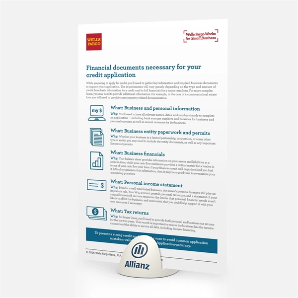 Eco-friendly paper holder for long lasting brand exposure. Great to hold... from ASI 57371 Eyevertising