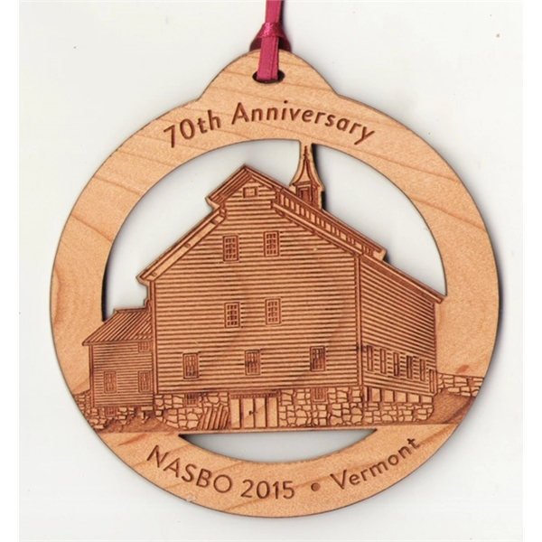 Cutout ornaments made of solid wood measure 3 1/2" with multiple... from ASI 92531 Unique Custom Products / UCP