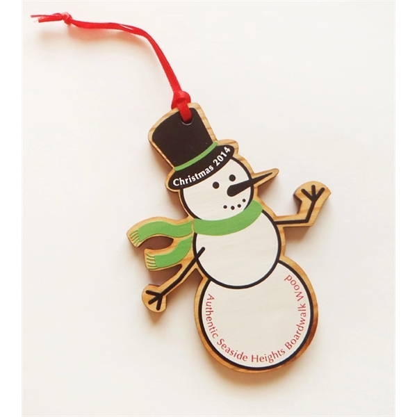 Cutout ornaments made of solid wood measure 3 1/2" with multiple... from ASI 92531 Unique Custom Products / UCP