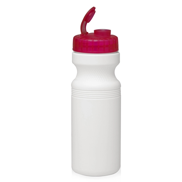 24 oz. bike water bottle with flip top made of PET... from ASI 39552 BEL Promo