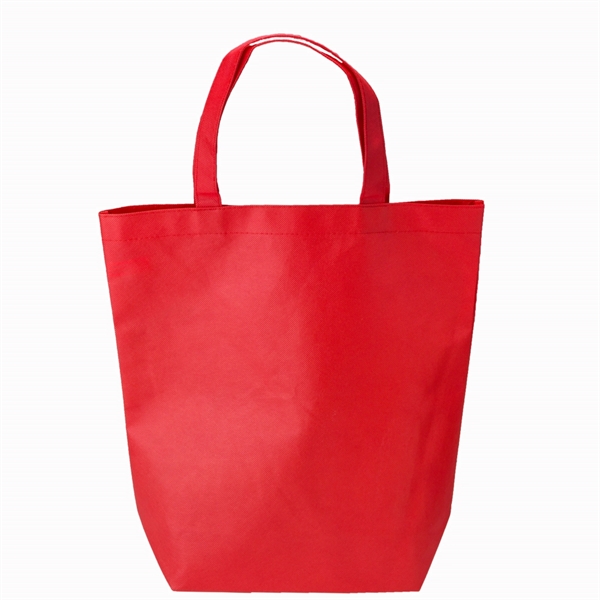 13" W x 15" H non-woven shopper tote bag with reinforced... from ASI 39552 BEL Promo