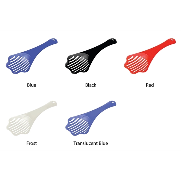 USA-made Cat Litter Scoop: 4-3/4" H x 12" W x 1"... from ASI 92980 WOV-IN® / Promopet