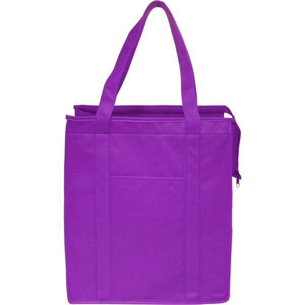 Non woven insulated shopper tote bag, 80GSM Non-Woven Polypropylene.... from ASI 39552 BEL Promo