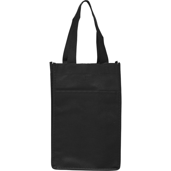 Non-woven vineyard wine bag that can hold two bottles.... from ASI 39552 BEL Promo