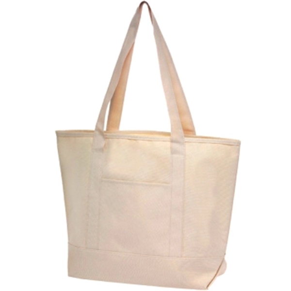 Promotional canvas tote bag, 600 denier polyester canvas.... from ASI 39552 BEL Promo