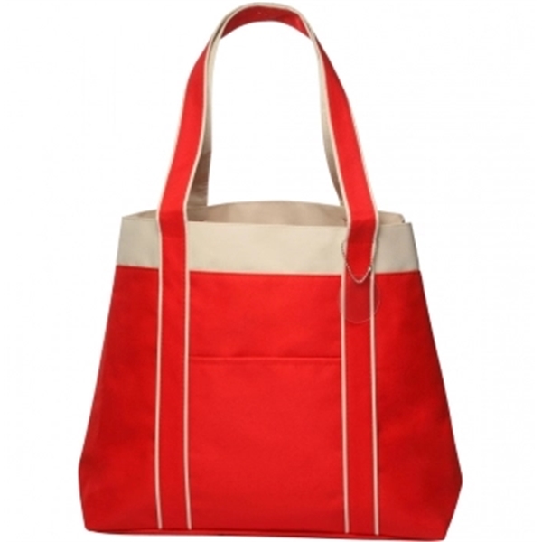 Tote bag, 600 denier polyester, 16.25" x 13.25".... from ASI 39552 BEL Promo