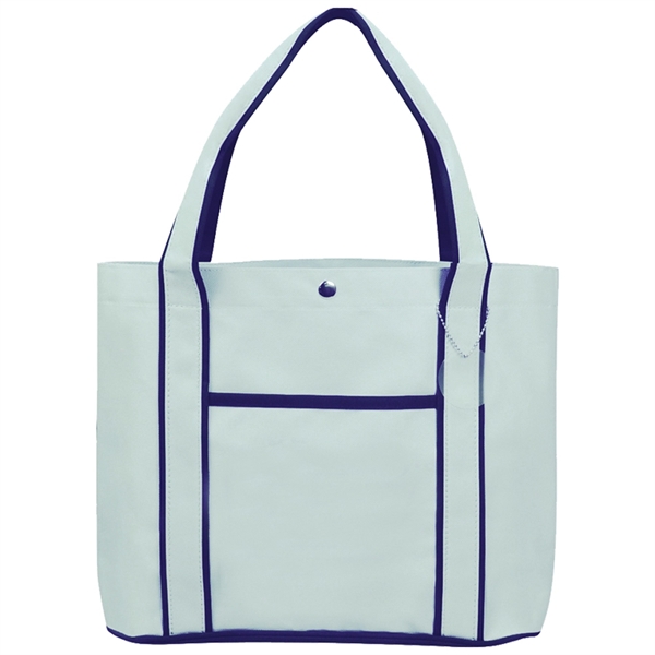 Premium fashion tote bag, 600 Denier color polyester, 12.125" x 16.25".... from ASI 39552 BEL Promo