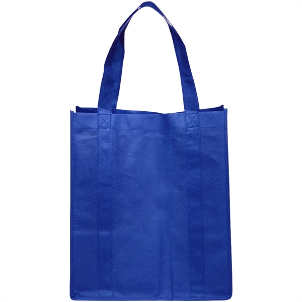 Grocery square tote bag, super strong 80 GSM material, 13" w... from ASI 39552 BEL Promo