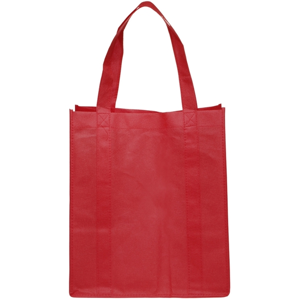 Grocery square tote bag, super strong 80 GSM material, 13" w... from ASI 39552 BEL Promo