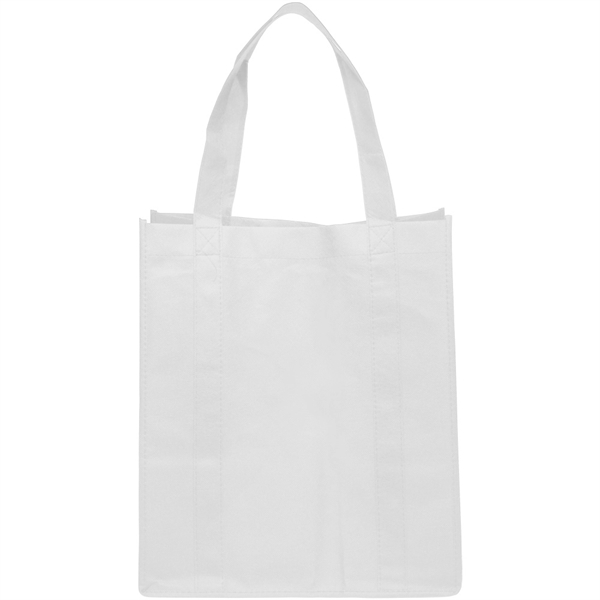 Grocery square tote bag, super strong 80 GSM material, 13" w... from ASI 39552 BEL Promo