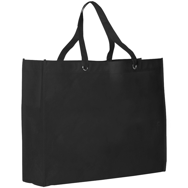 Non-woven tote bag with 5" gusset and comfortable carry straps.... from ASI 39552 BEL Promo