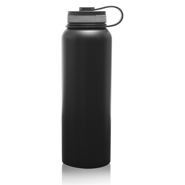 41 oz. Abilene stainless steel vacuum water bottle with screw on... from ASI 39552 BEL Promo