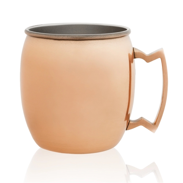 16 oz. copper coated Moscow Mule mug with stainless steel handle... from ASI 39552 BEL Promo