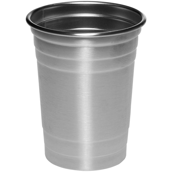 This is a 16 oz. stainless steel beer cup that measures... from ASI 39552 BEL Promo
