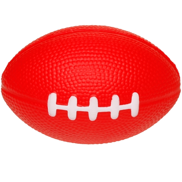 Polyurethane stress reliever shaped like a football that measures 3.5" and... from ASI 39552 BEL Promo